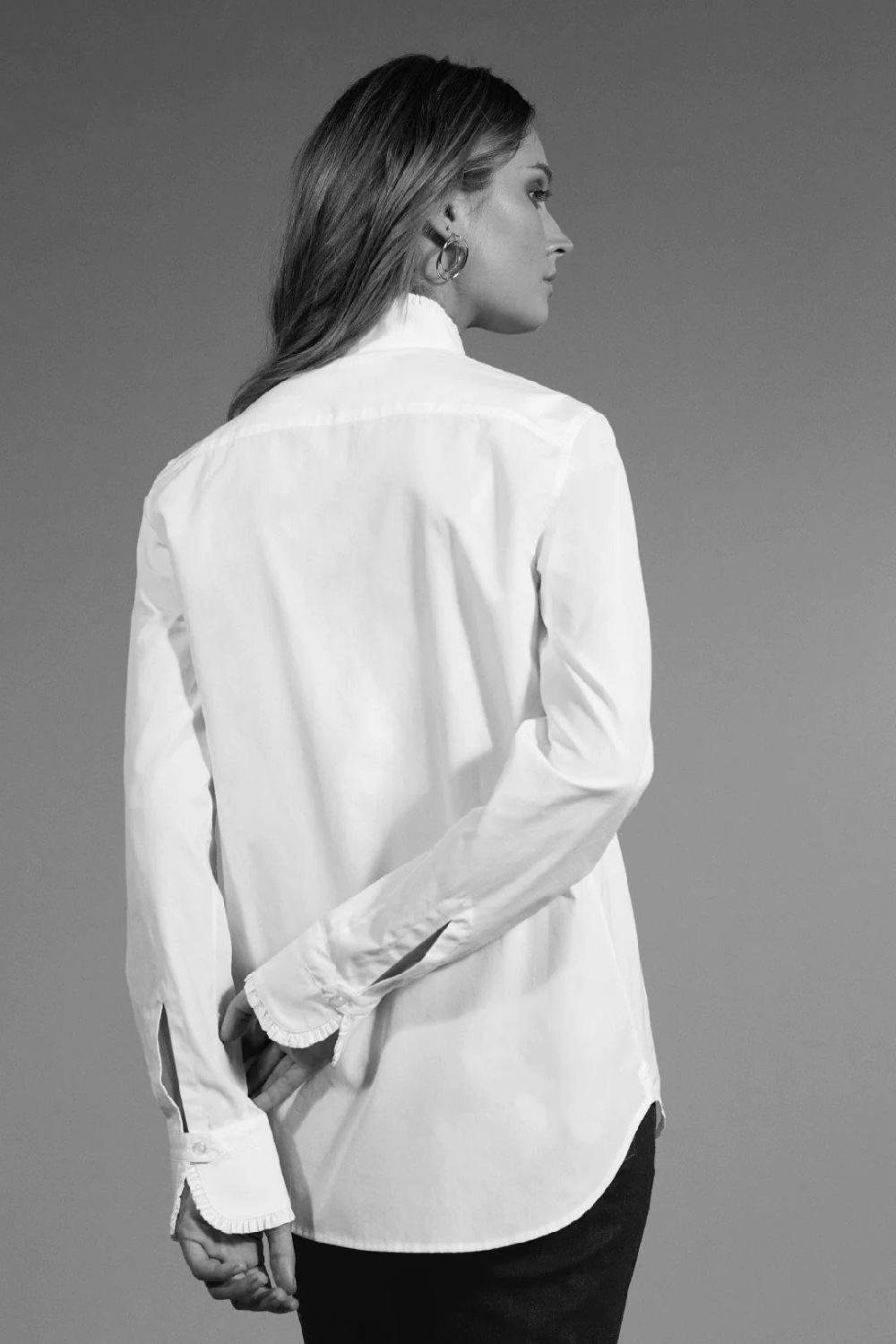 L'exception Chemise Cavalière Blanc Bourrienne Paris X