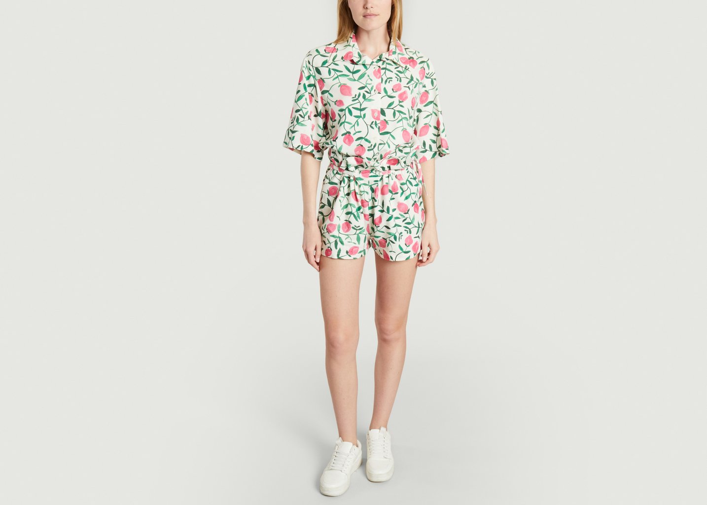 L'exception Chemise Citron Imprimé Benjamin Benmoyal