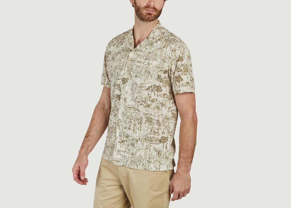 L'exception Chemise City Short Olive Edmmond Studios