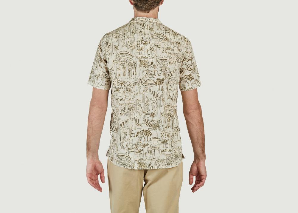 L'exception Chemise City Short Olive Edmmond Studios