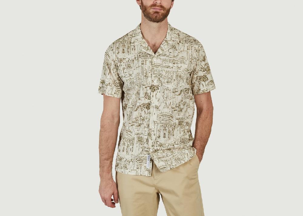 l'exception Chemise City Short Olive Edmmond Studios