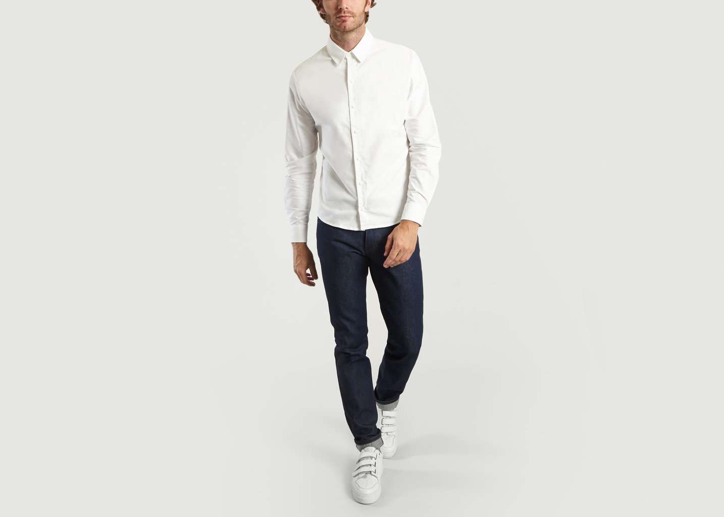 L'exception Chemise Classique Avec Détail Dos Blanc GEYM