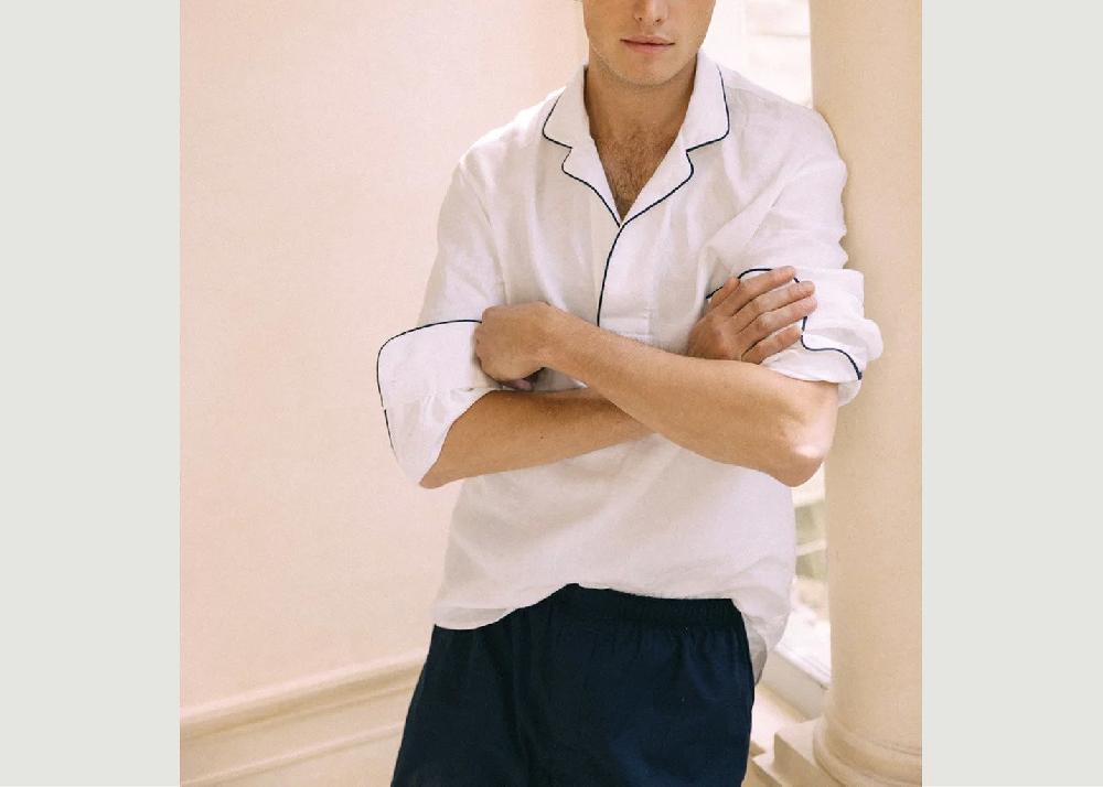 l'exception Chemise Crepuscule Blanc Bourrienne Paris X