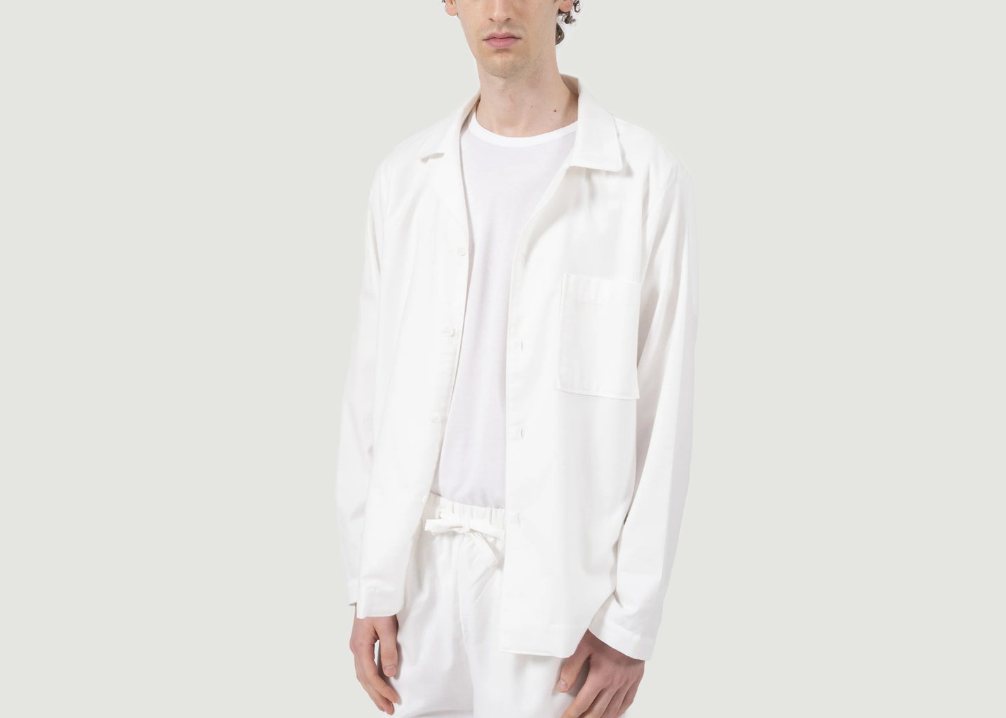 l'exception Chemise d'Intérieur Aragon Ivoire Talc Paris