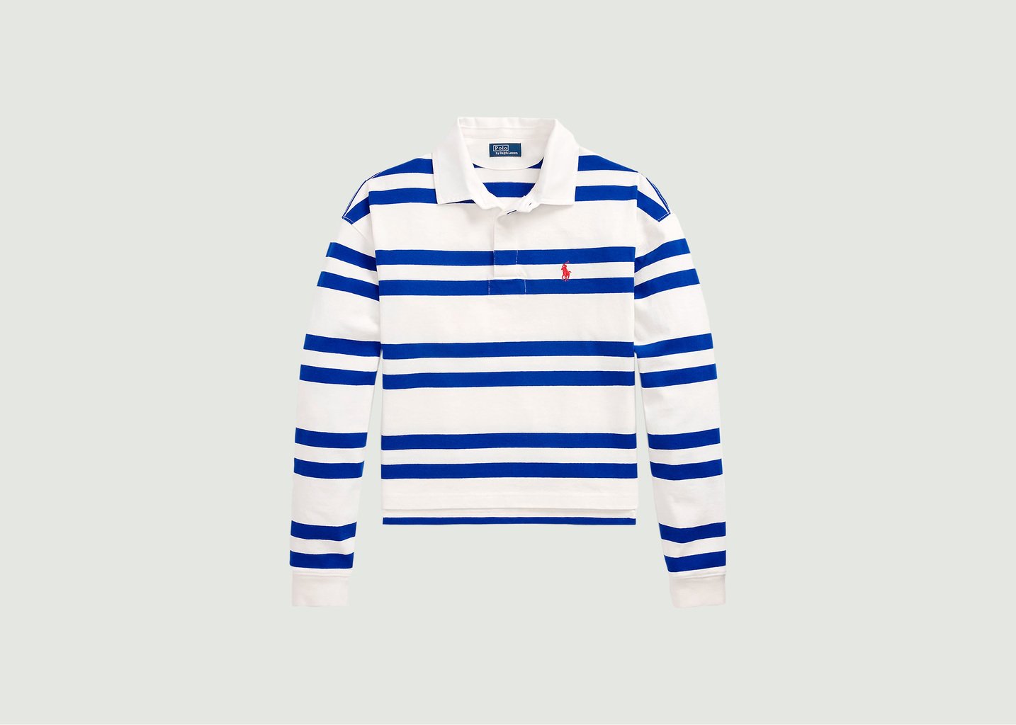 l'exception Chemise de rugby courte Blanc Polo Ralph Lauren