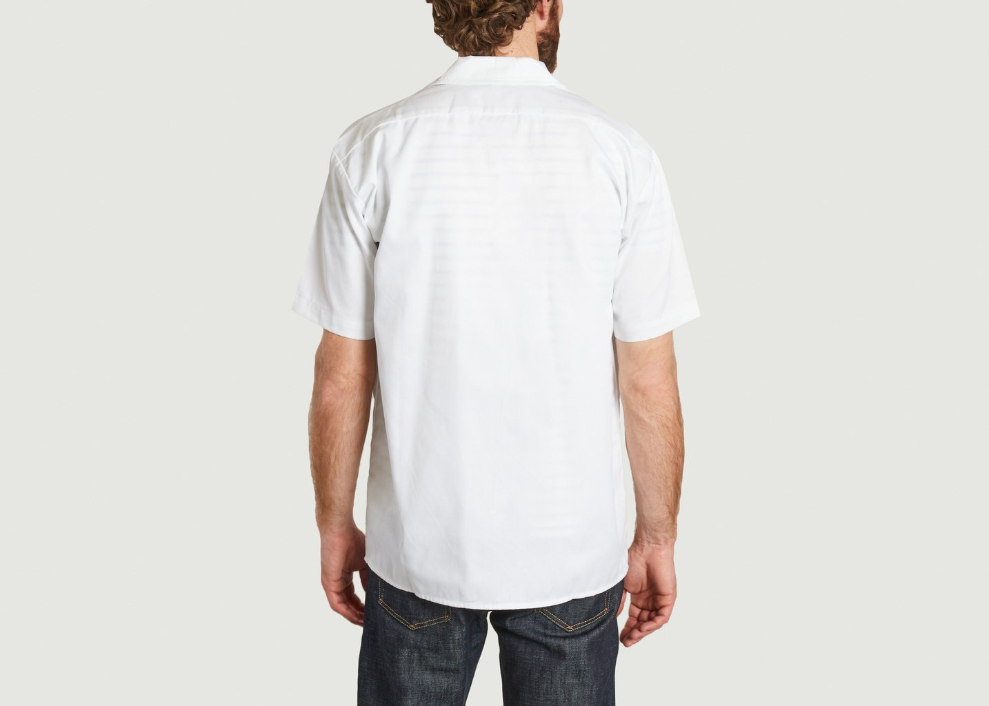 L'exception Chemise De Travail à Manches Courtes Blanc Dickies