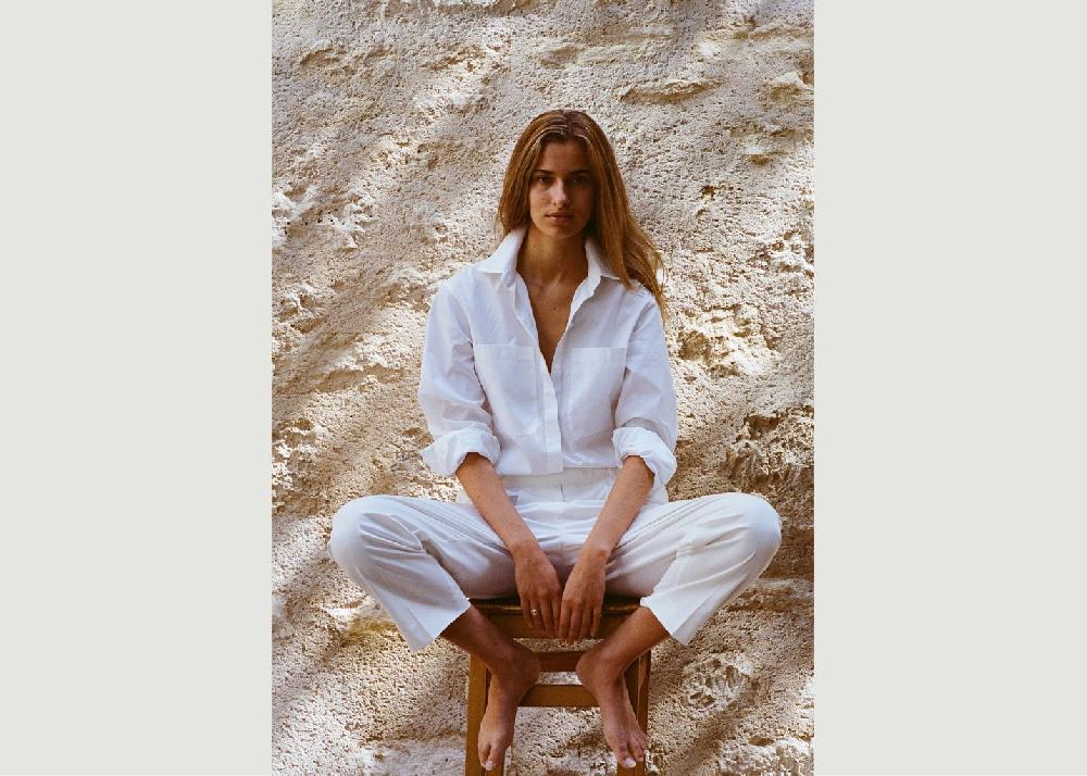 l'exception Chemise Eclipse Blanc Bourrienne Paris X