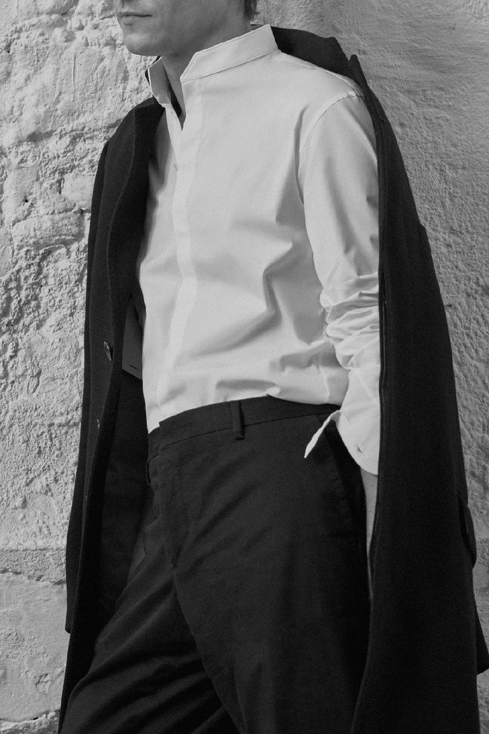 L'exception Chemise Ecrivain Blanc Bourrienne Paris X