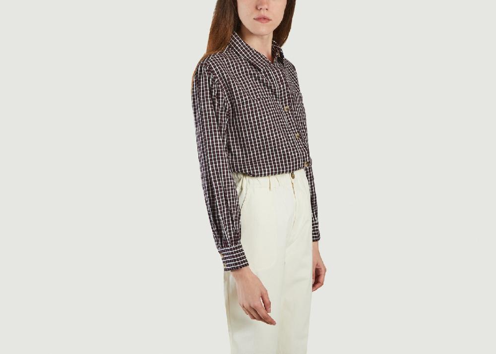 L'exception Chemise En Coton à Carreaux Max Multicolore Jolie Jolie