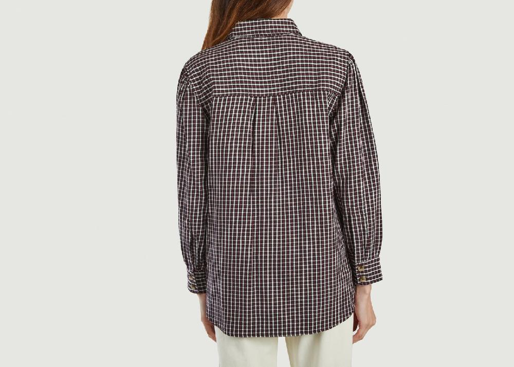 L'exception Chemise En Coton à Carreaux Max Multicolore Jolie Jolie