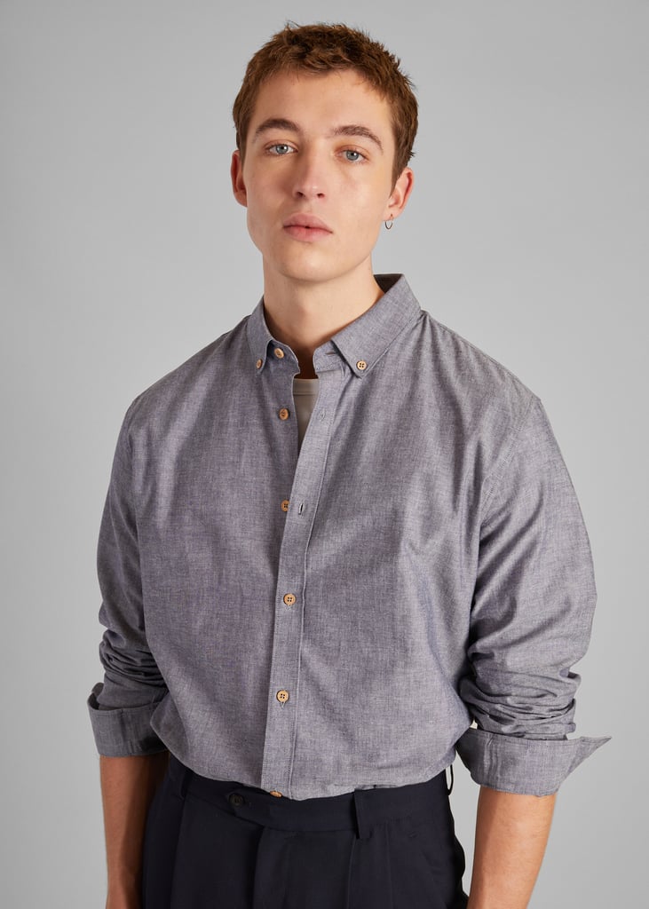 l'exception Chemise en coton biologique Indigo L'Exception Paris