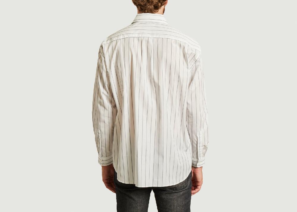 L'exception Chemise En Coton Montaigne Blanc Editions M.R