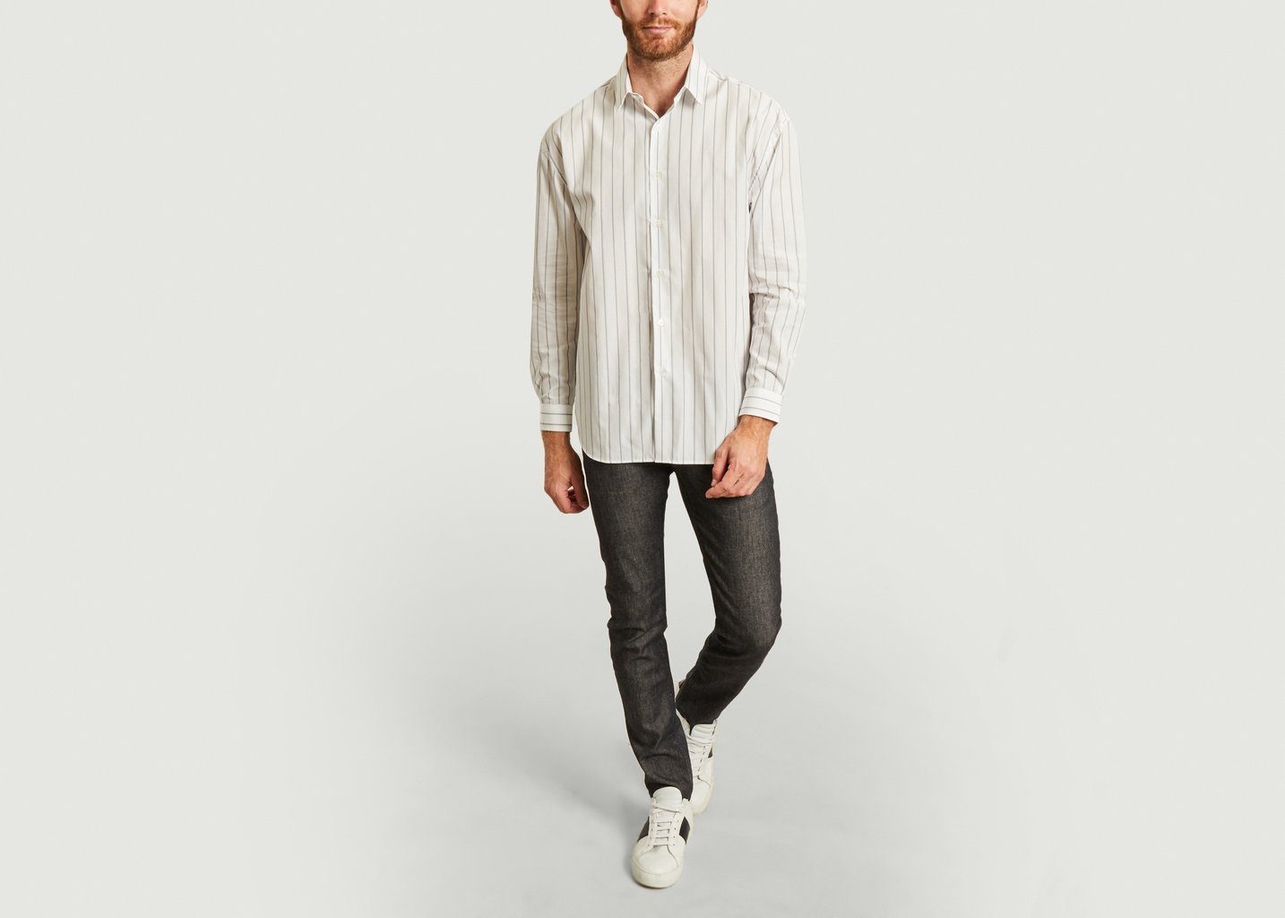 L'exception Chemise En Coton Montaigne Blanc Editions M.R