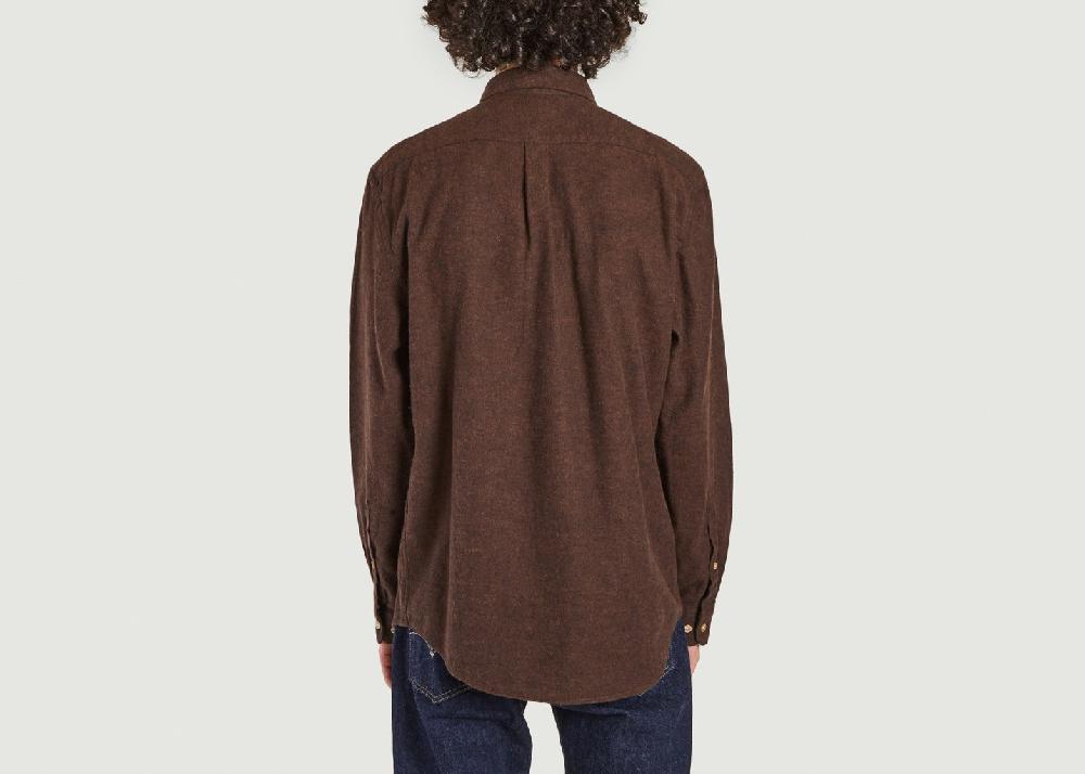 L'exception Chemise En Flanelle Teca Marron Portuguese Flannel