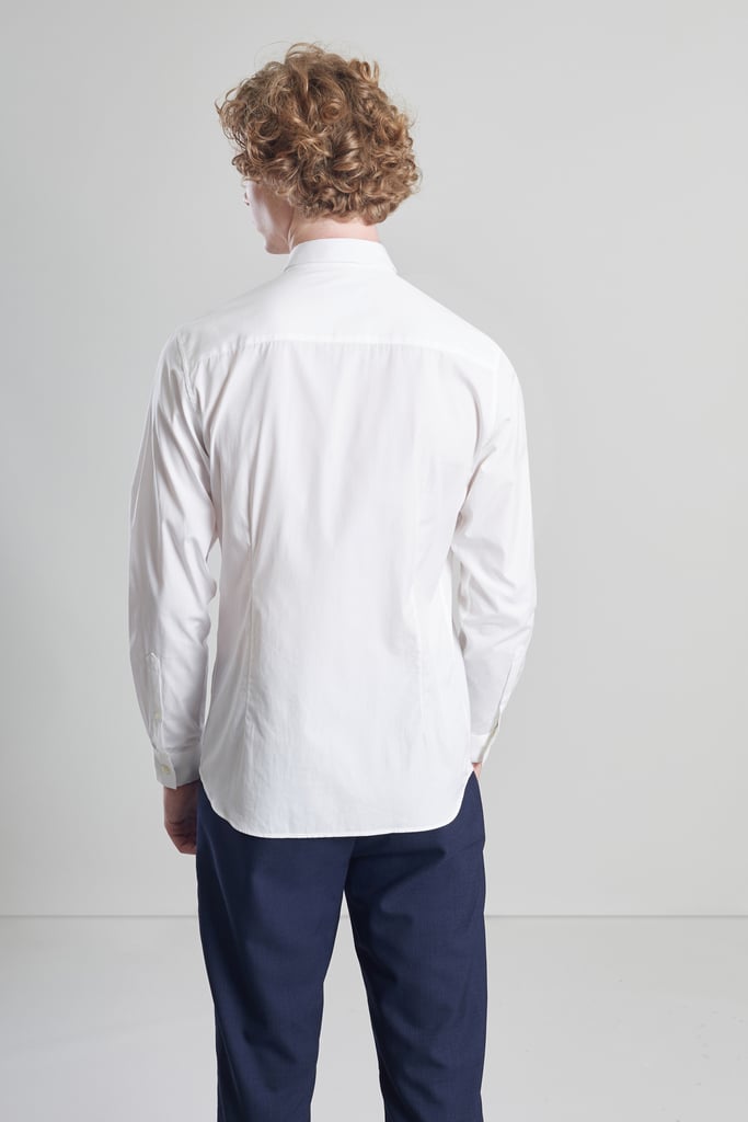 L'exception Chemise En Popeline à Col Classique Blanc L'Exception Paris
