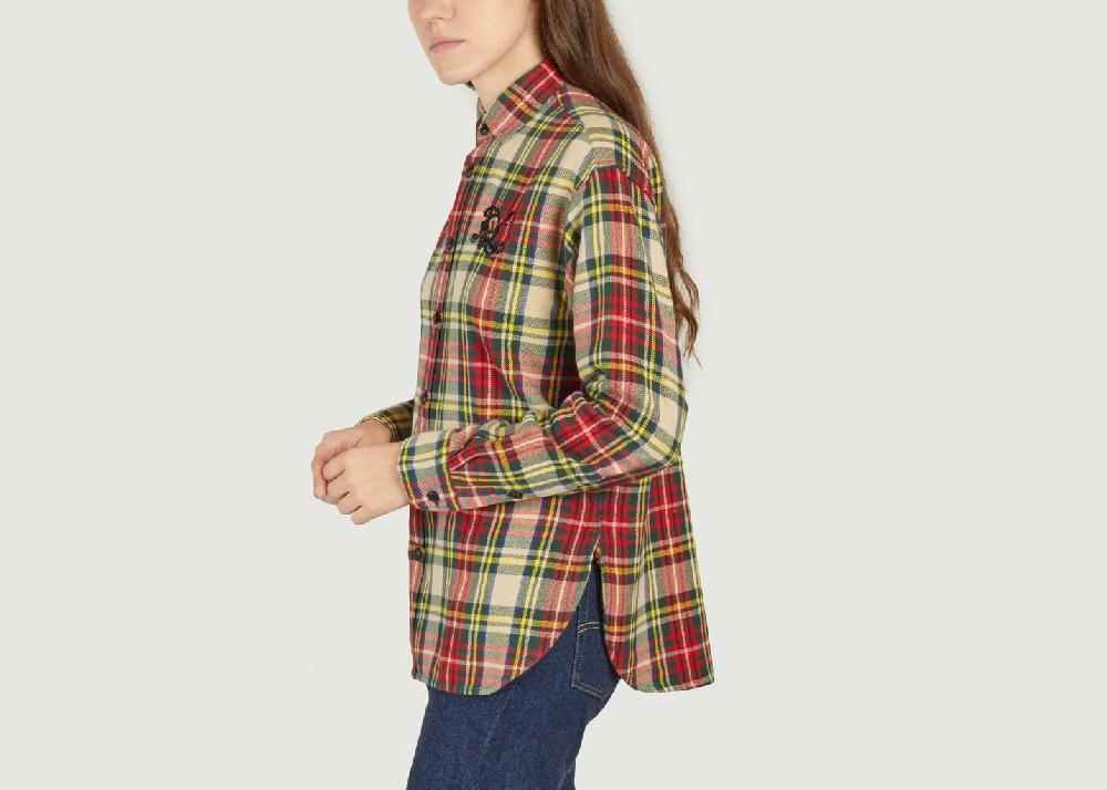 L'exception Chemise En Sergé Écossais Imprimé Polo Ralph Lauren