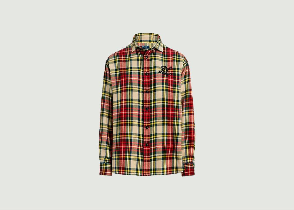 l'exception Chemise En Sergé Écossais Imprimé Polo Ralph Lauren