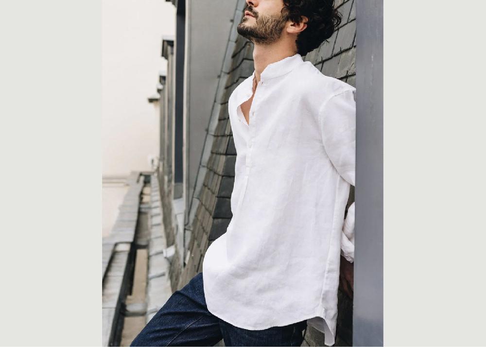 l'exception Chemise Epicurien Blanc Bourrienne Paris X