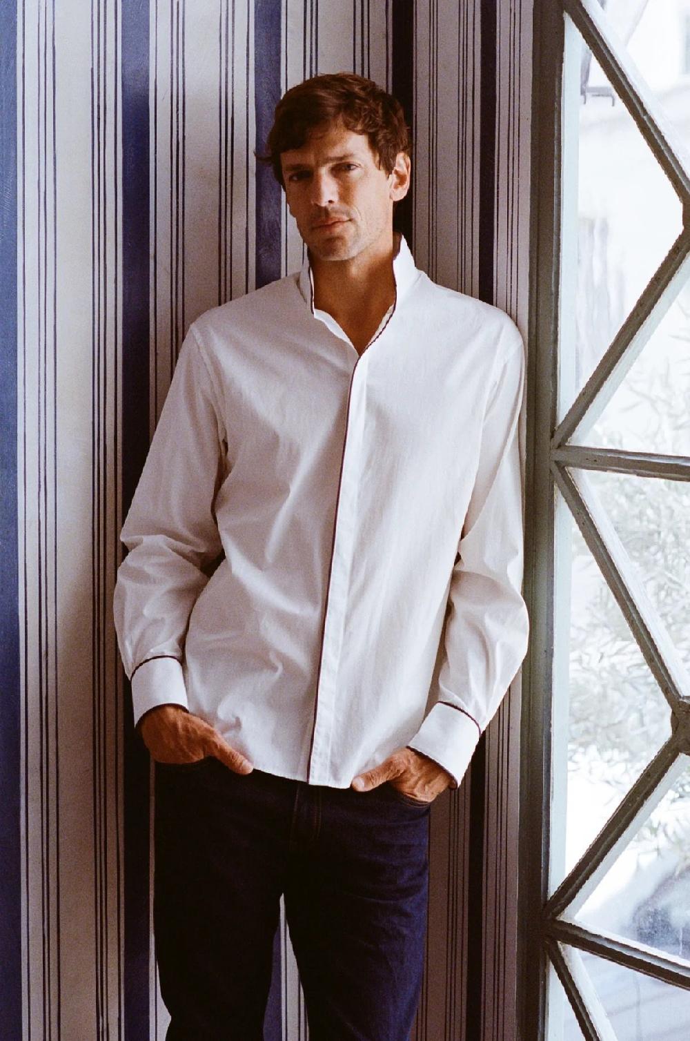 L'exception Chemise Equipage Blanc Bourrienne Paris X