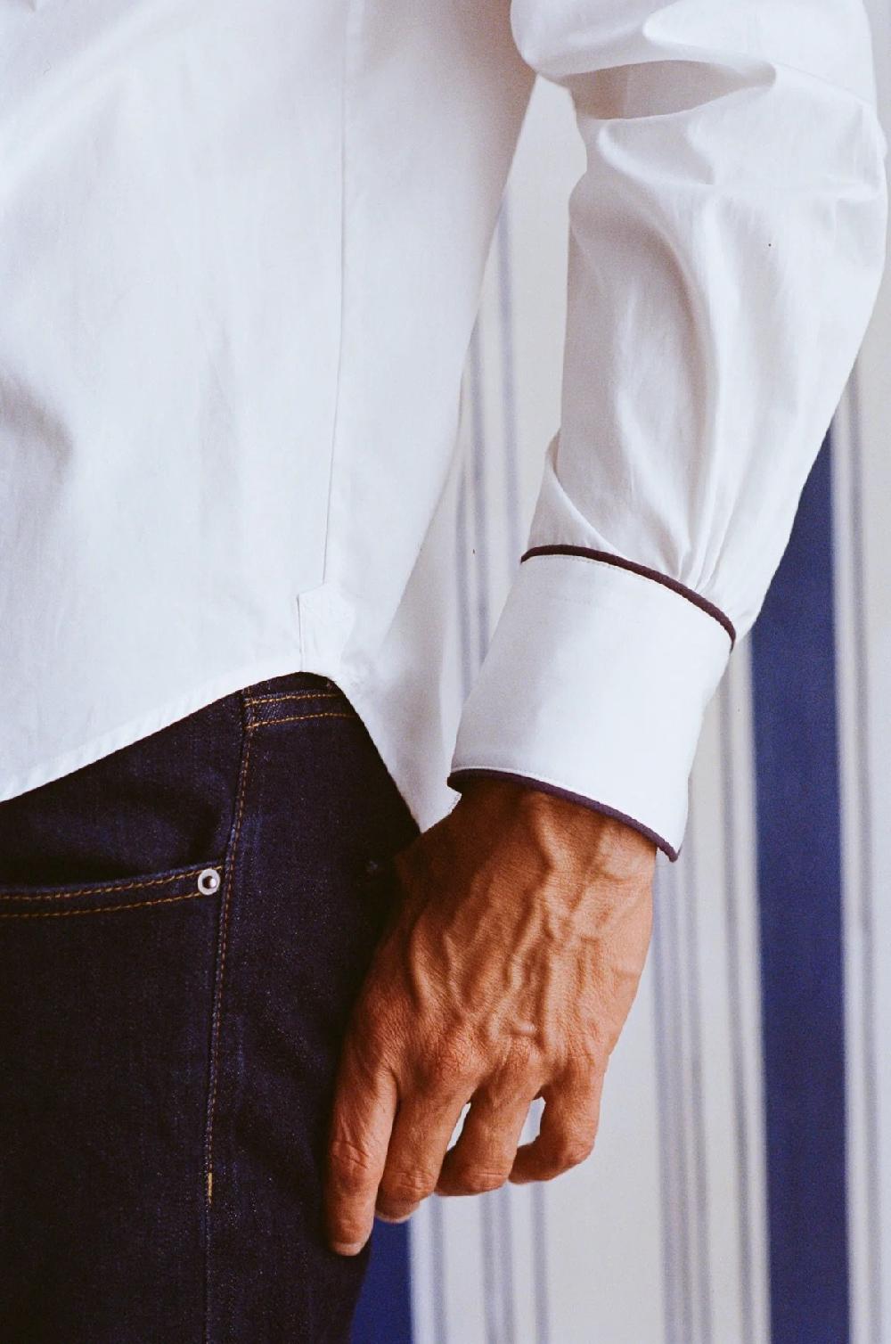 L'exception Chemise Equipage Blanc Bourrienne Paris X