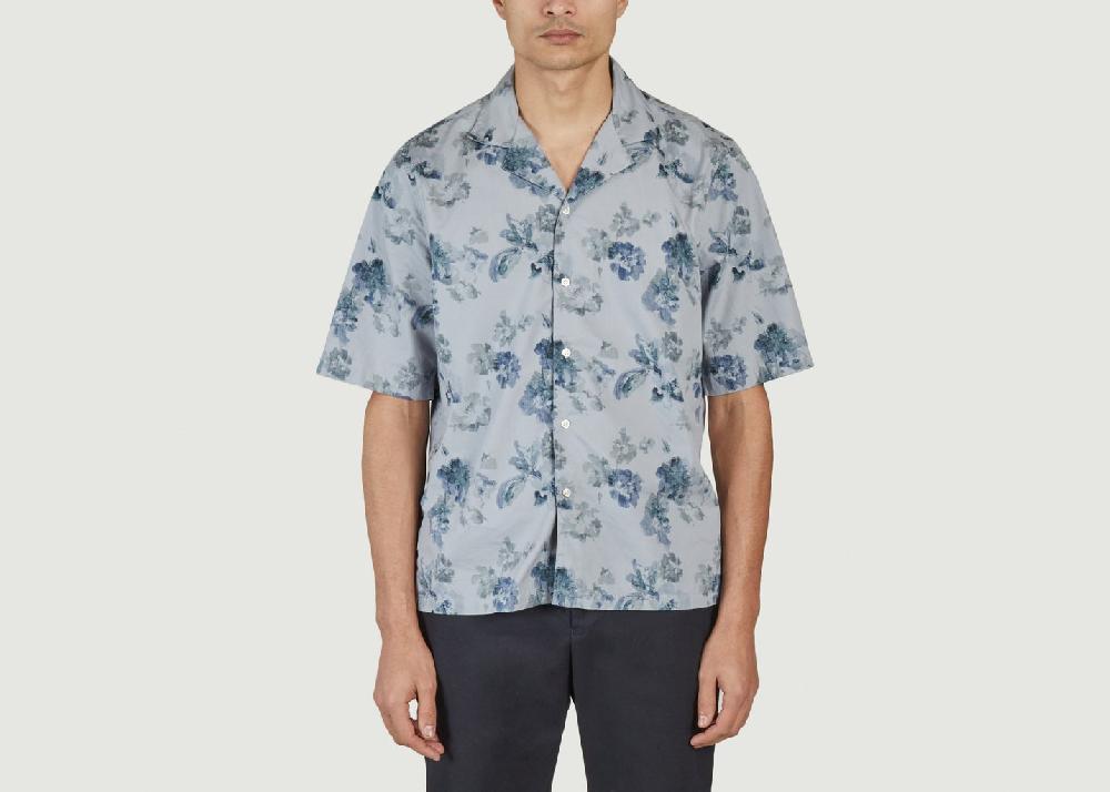 l'exception Chemise Eren Bleu Clair Officine Générale