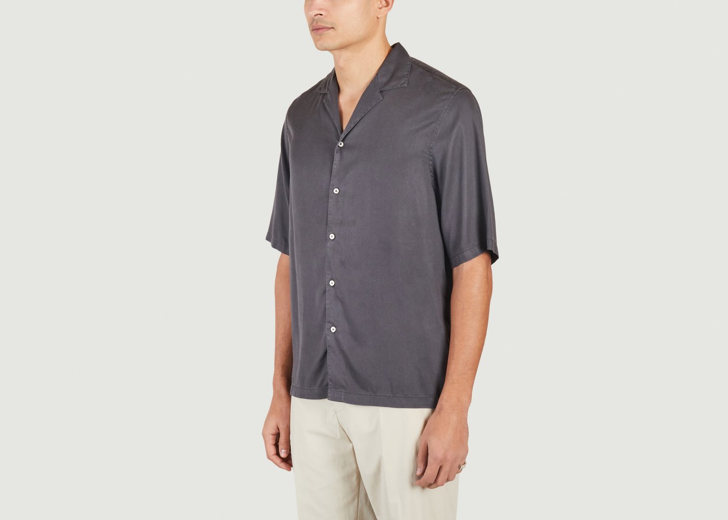 L'exception Chemise Eren Bleu Marine Officine Générale