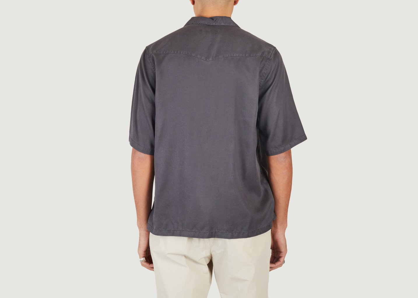 L'exception Chemise Eren Bleu Marine Officine Générale