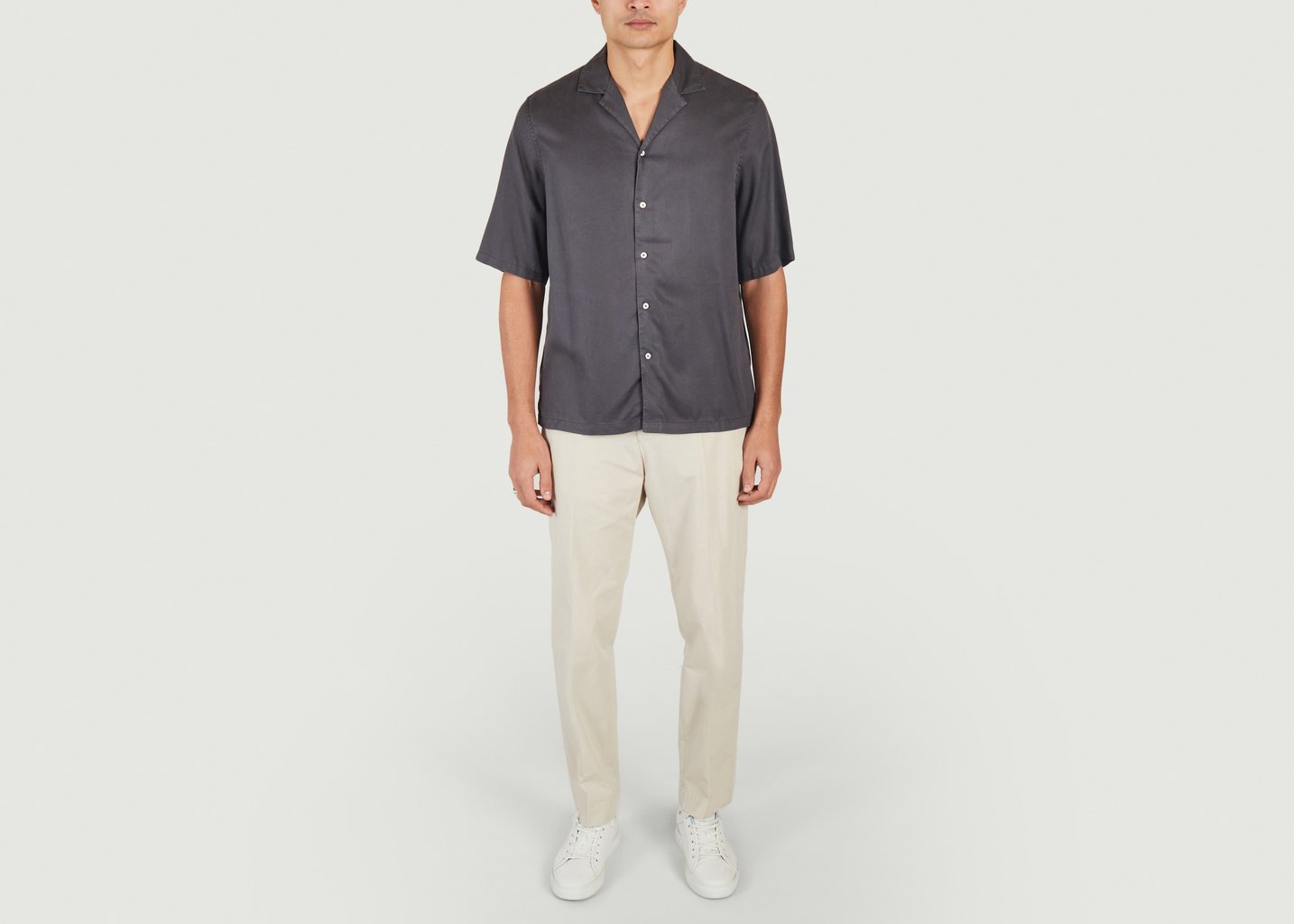 L'exception Chemise Eren Bleu Marine Officine Générale