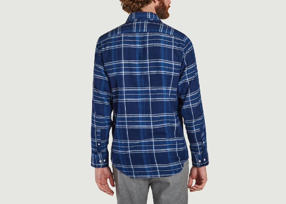 L'exception Chemise Errico Pocket 5191 Indigo No Nationality 07