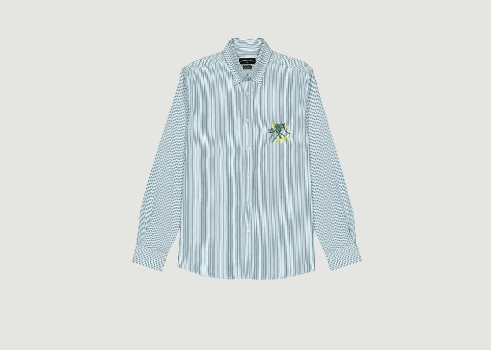 l'exception Chemise Eudes Thug Life Bleu Commune de Paris 1871