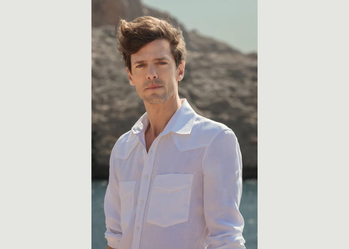 L'exception Chemise Farwest Blanc Bourrienne Paris X