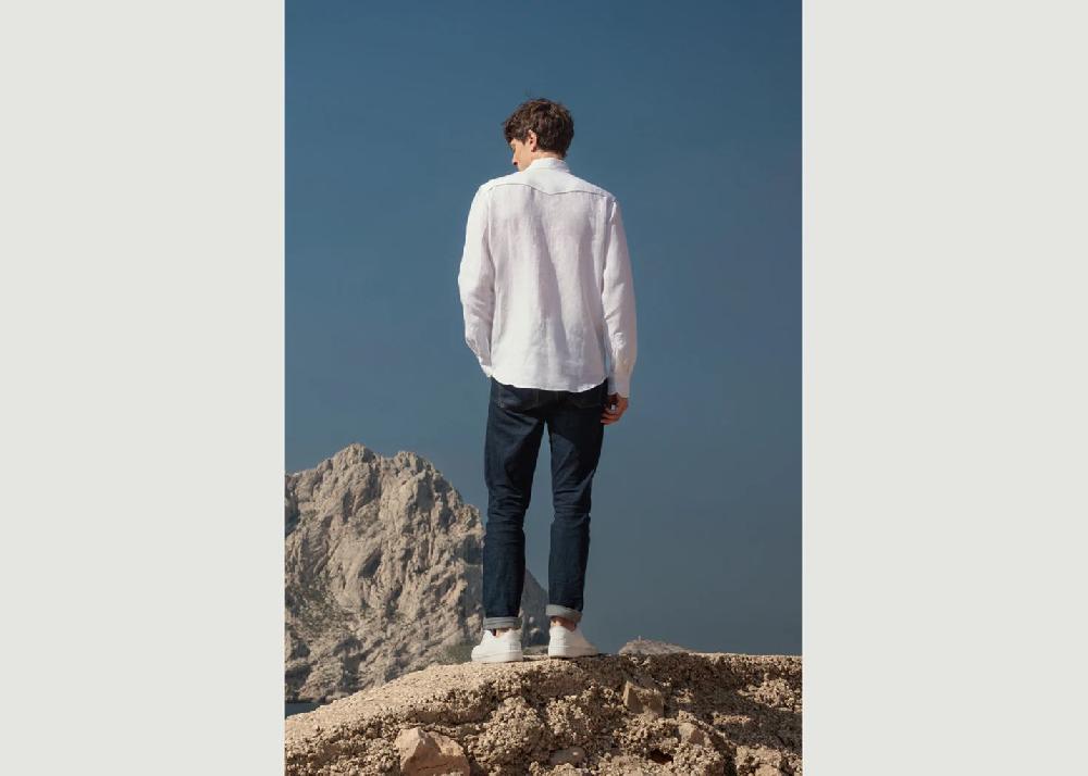 L'exception Chemise Farwest Blanc Bourrienne Paris X