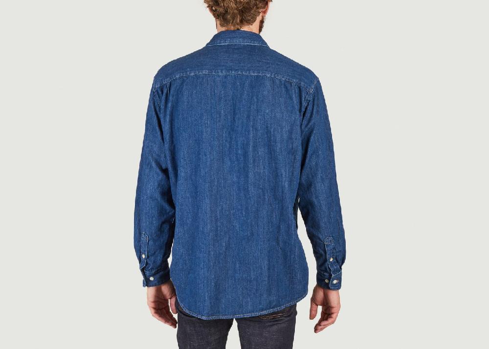 L'exception Chemise Filip Casual Some Kind Of Blue Denim Nudie Jeans