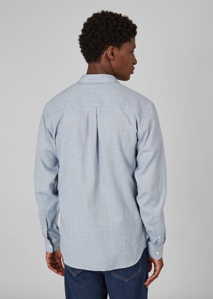 L'exception Chemise Flanelle Italienne Chambray L'Exception Paris