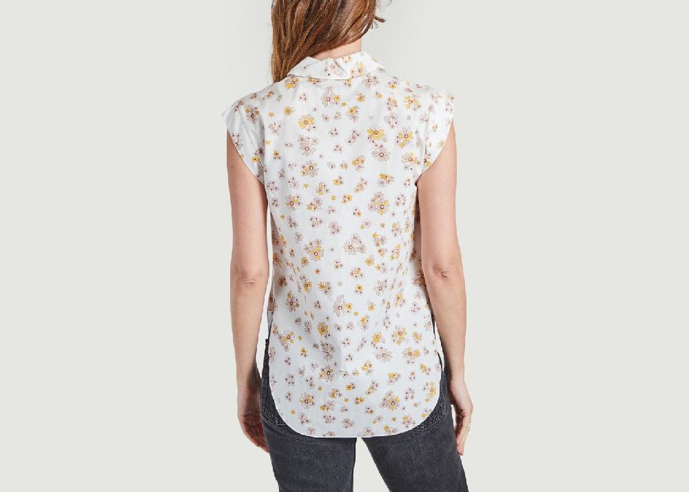 L'exception Chemise Fleurie Sans Manche Multicolore See By Chloé