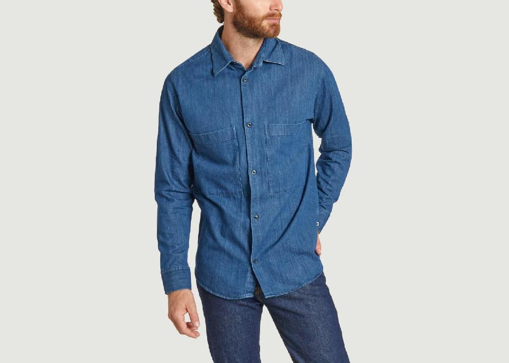 L'exception Chemise Freddy 5766 Indigo No Nationality 07