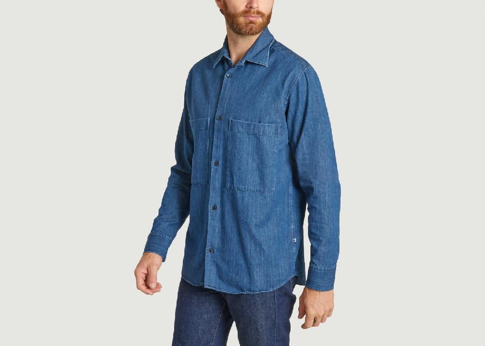 L'exception Chemise Freddy 5766 Indigo No Nationality 07