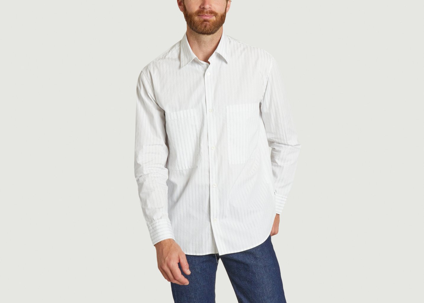 L'exception Chemise Freddy 5973 Blanc No Nationality 07