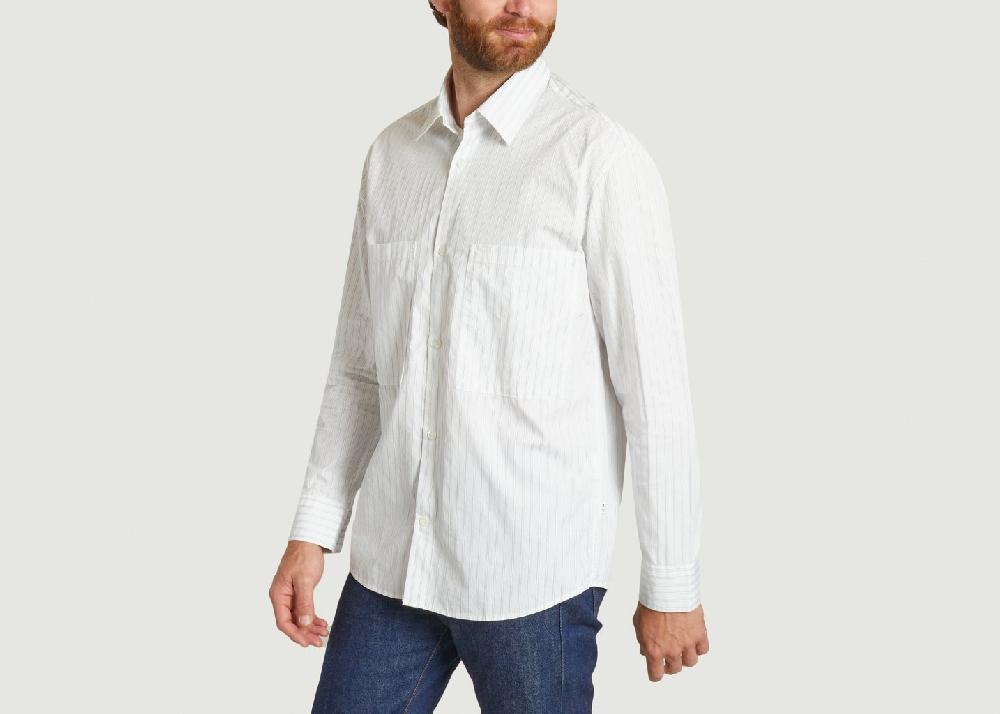L'exception Chemise Freddy 5973 Blanc No Nationality 07