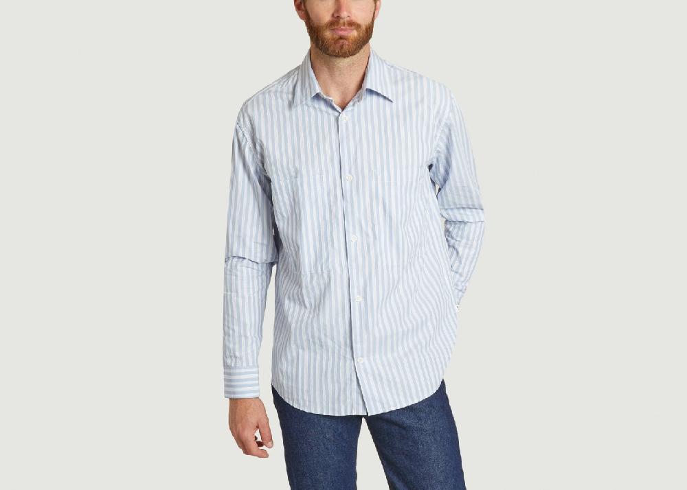 L'exception Chemise Freddy 5973 Bleu Clair No Nationality 07