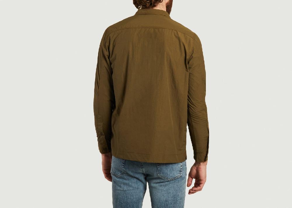 L'exception Chemise Granton Déperlante Olive KESTIN