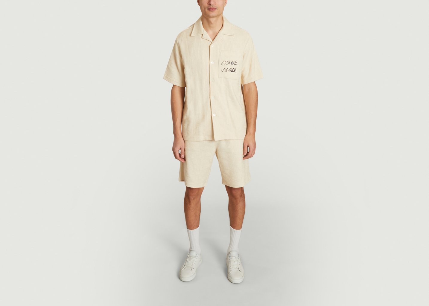 L'exception Chemise Julio 3520 Beige No Nationality 07