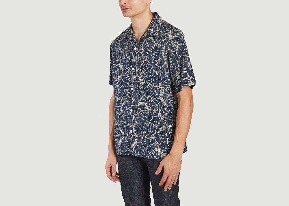 L'exception Chemise Julio Bleu Marine No Nationality 07