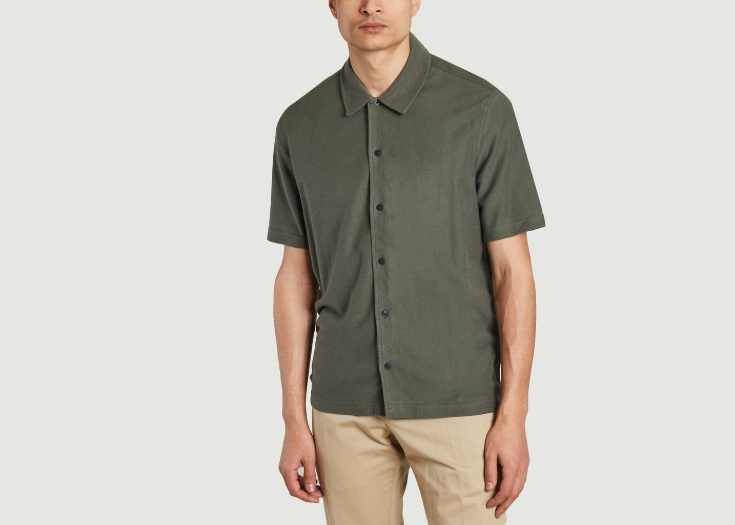 l'exception Chemise Kvistbro 11600 Khaki Samsoe & Samsoe