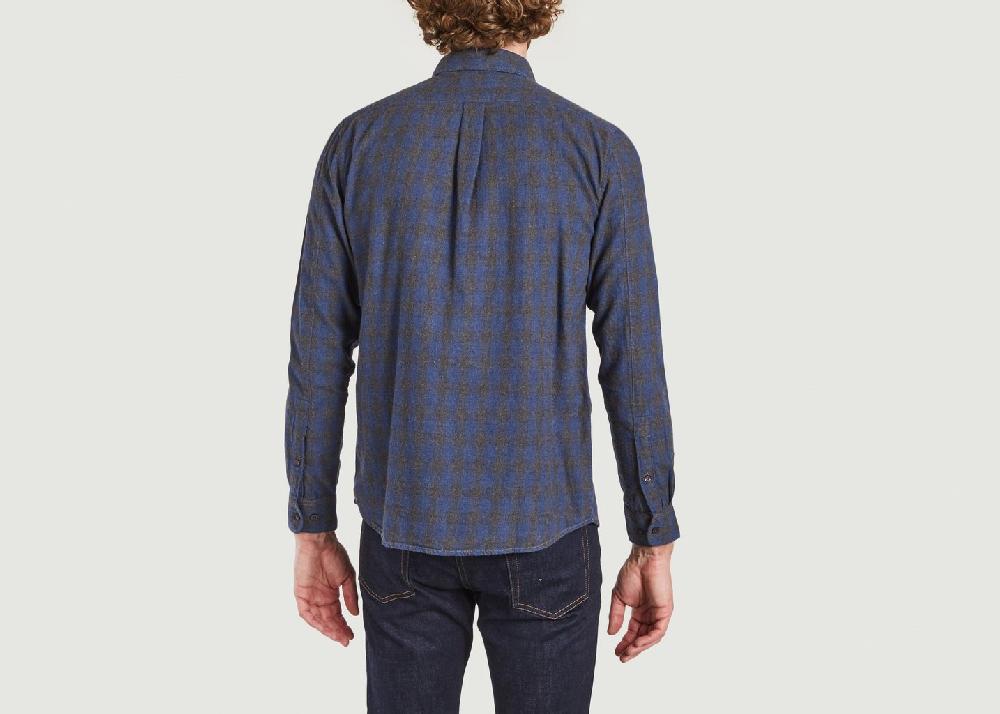 L'exception Chemise Larch En Coton Certifié GOTS Gris Knowledge Cotton Apparel