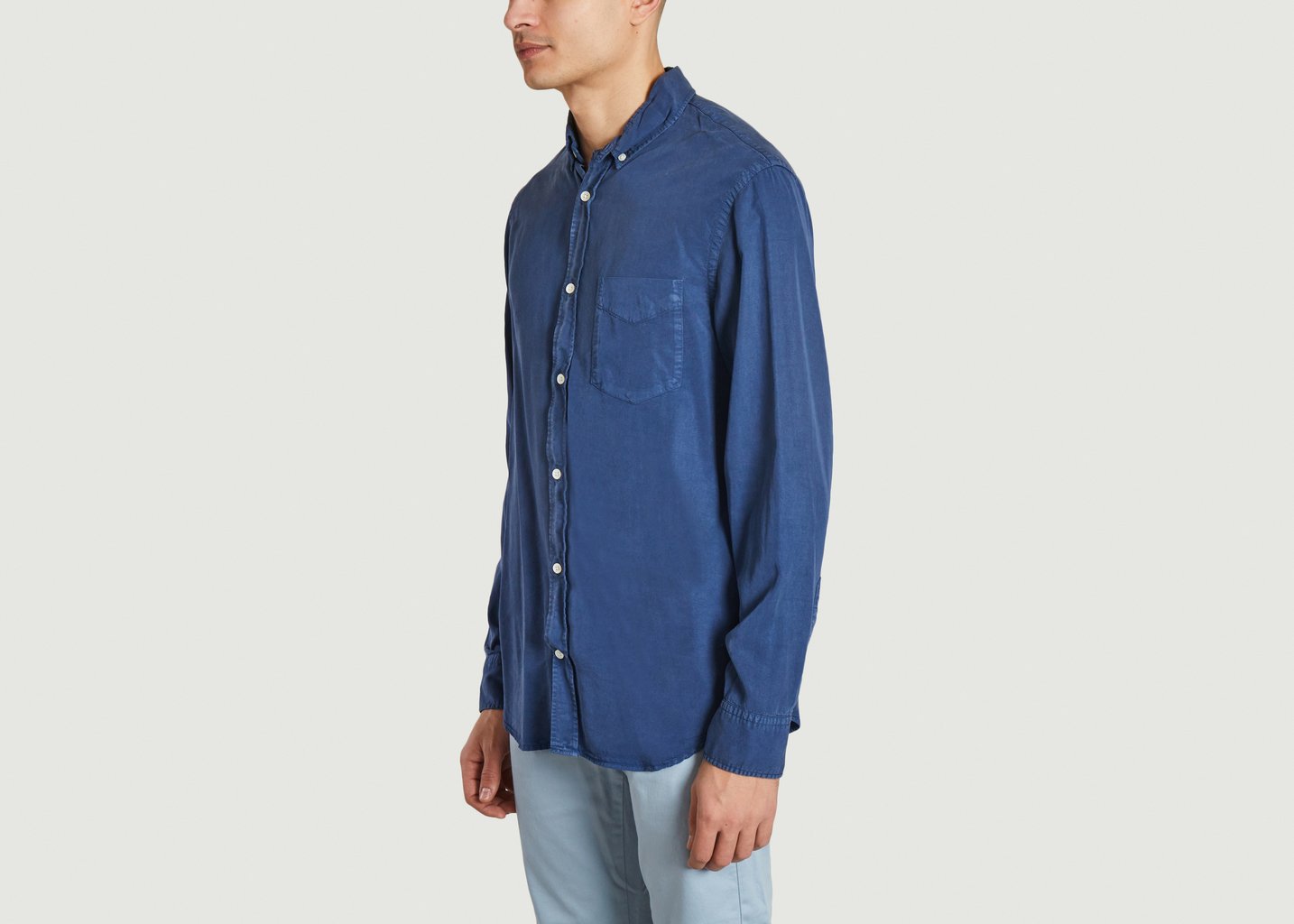 L'exception Chemise Levon 5969 Bleu No Nationality 07