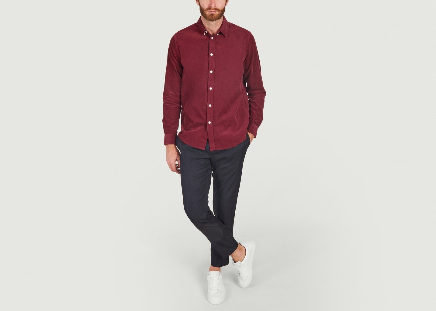 L'exception Chemise Liam 10504 Bordeaux Samsoe & Samsoe