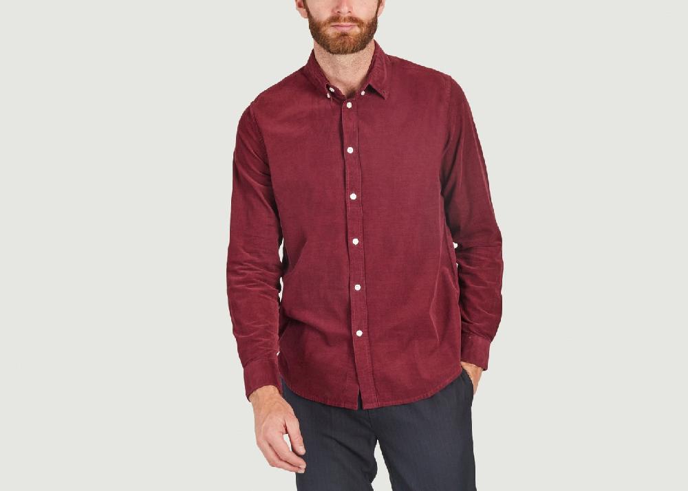 l'exception Chemise liam 10504 Bordeaux Samsoe & Samsoe