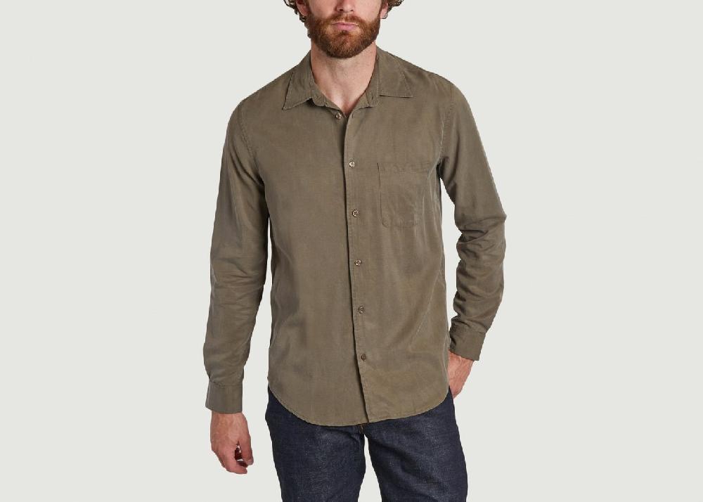 L'exception Chemise Liam 14333 Marron Samsoe & Samsoe