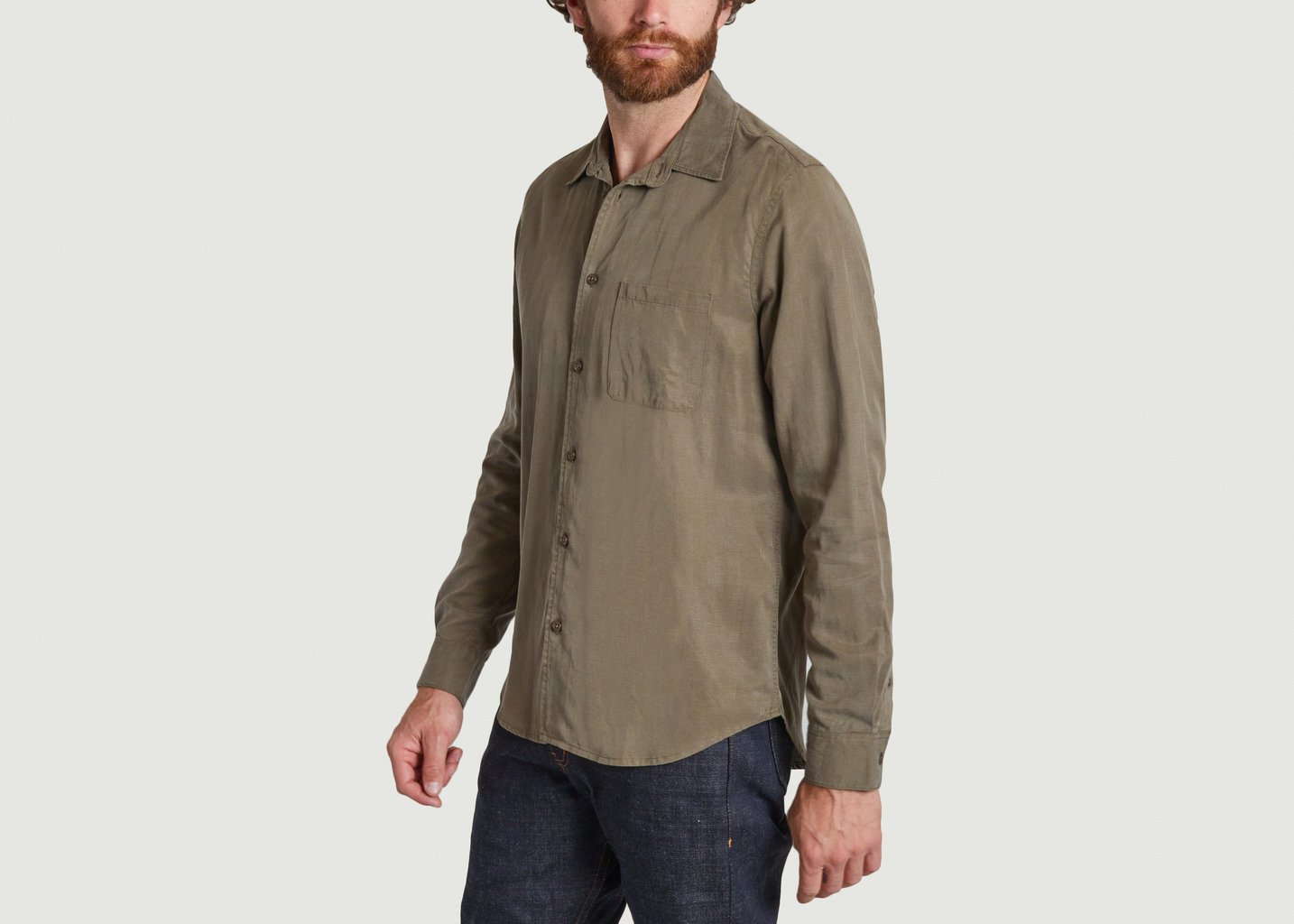 L'exception Chemise Liam 14333 Marron Samsoe & Samsoe
